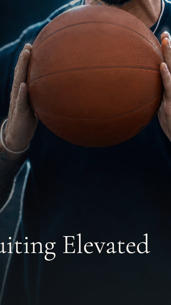 Insurance Elevated. Founder recruiting ad, vertical.